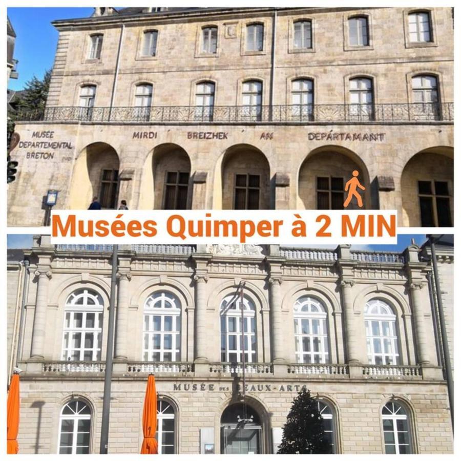 Cosy Appartement Hyper Centre-Ville Quimper Exterior foto